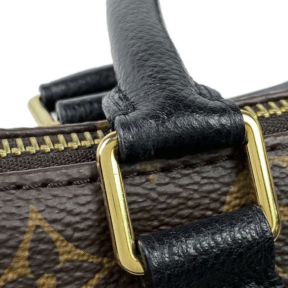 Louis Vuitton Tournel PM Shoulder Bag Monogram Brown Noir Black - Picture 6 of 9